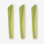 Nosh Universal Knife Guards - Large Translucent Green - 3 Piece Set
