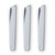 Nosh Universal Knife Guards - Medium Light Grey - 3 Piece Set