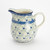 Polish Pottery 450ml Jug - Forget-Me-Not