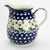 Polish Pottery 1L Jug - Love Leaf