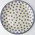 Polish Pottery 25cm Plate - Morning Star