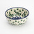 Polish Pottery 12cm Cereal 'Nibbles' Bowl - Love Leaf