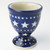 Polish Pottery Egg Cup - Midnight Star