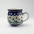 Polish Pottery 210ml Lady Mug - Love Leaf