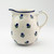 Polish Pottery 350ml Large Creamer Milk Jug Pitcher - Sloeberry