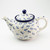 Polish Pottery 800ml Medium 3 Cup Teapot - Dragonfly