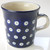 Polish Pottery 130ml Mini Mug - Blue Eyes