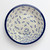 Polish Pottery 21.5cm Pasta Dinner Bowl - Dragonfly