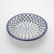 Polish Pottery 21.5cm Pasta Dinner Bowl - Small Blue Dot