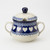 Polish Pottery Sugar Bowl - Light Hearted