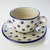 Polish Pottery 195ml Teacup and Saucer - Morning Star