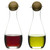 Sagaform Oil And Vinegar Set Oak