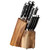 Taylors Eye Witness 9pc Acacia Wood Knife Block