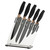 Taylors Eye Witness Brooklyn Copper 5 Piece Kitchen Knife Block Set