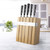 Sabatier Professional 5 Piece Oak & Stainless Steel Knife Block Set