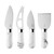 Taylors Eye Witness Brooklyn Marble Effect 4 Piece Cheese Knife Set