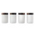 Artisan Street Mini Storage Jar Set 4 x 120ml
