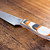 Savernake 11cm Utility Knife - Tide Handle - Arctic Anthracite and Orange
