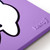 Herdy Hello Coaster Purple