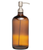 &Again Amber Glass Pump Bottle 1000ml