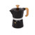 La Cafetiere Venice Aluminium Espresso Maker 3-Cup - Black