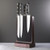 Bisbell Magnabloc II Universal Magnetic Knife Block - Walnut