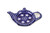 Polish Pottery  Tea Bag Plate - Midnight Star