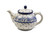 Polish Pottery 390ml Small 1 Cup Teapot - Meadow Flowers