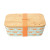 Scion Mr Fox Rectangular Bamboo  Lunchbox Blue