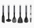 Joseph Joseph Elevate Carousel 6-piece with Tongs - Grey