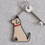 Sweet William Yellow Lab Keyring
