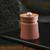 Peugeot Bali Fonte Pepper Mill 8cm Orange Cast Iron