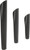 nosh 3 Piece Knife Guard Set Translucent Grey