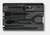 Victorinox Swiss Card Classic Black Transparent