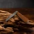 Taylors Eye Witness Premier Collection - Single Blade Lambfoot Blade Olivewood Scales Worked Back