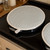 Sam Wilson Sage Green Heritage Stripe Round Hob Cover