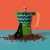 La Cafetière Venice 6 Cup Espresso Maker, Aluminium, 290ml, Cyan Tides
