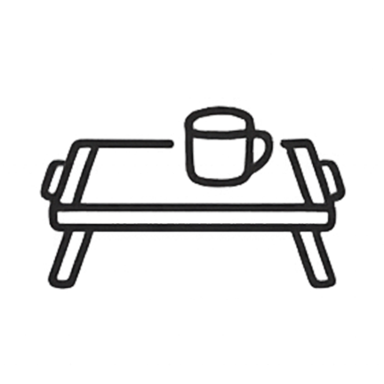 Bed Tray Set-up