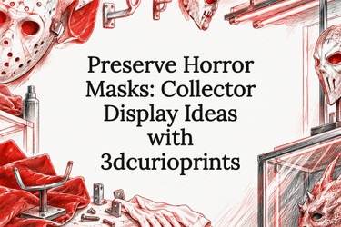 Preserve Horror Masks: Collector Display Ideas with 3dcurioprints