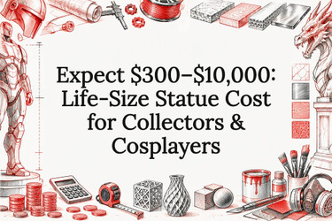 Expect $300–$10,000: Life-Size Statue Cost for Collectors & Cosplayers