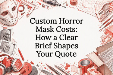 Custom Horror Mask Costs: How a Clear Brief Shapes Your Quote