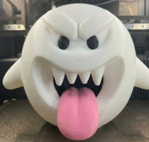 10" Massive Boo from Mario 3dCurioPrints 3dcurioprints.com New 99.99 
