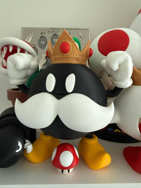 1ft 2in 14" King Bomb from mario 3dCurioPrints 3dcurioprints.com New 149.99 