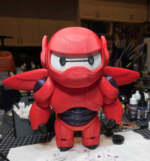 10x10 Baymax in suit from Big Hero 6 3dCurioPrints 3dcurioprints.com New 119.99 