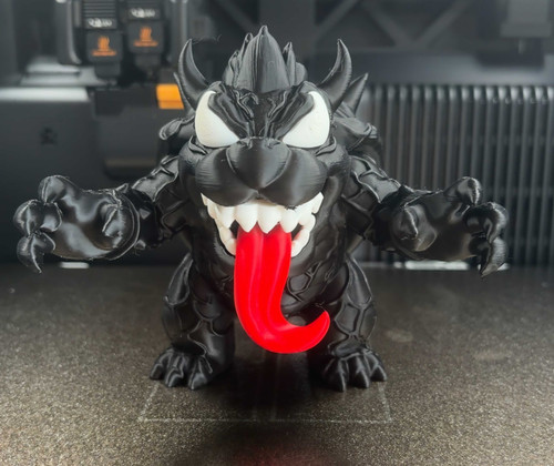 9" Bowser black Venom 3dCurioPrints 3dcurioprints.com New 89.99 