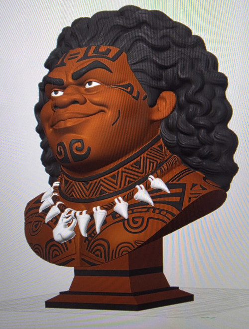 10" Moana Maui from Disney 3dCurioPrints 3dcurioprints.com New 109.99 