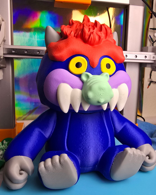 1ft 2in 14" My Pet Monster 1986 Saturday Morning Replica Toy
