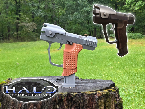 Halo: Combat Evolved FAKE COSPLAY - M6D 3dCurioPrints 3dcurioprints.com New 199.99 