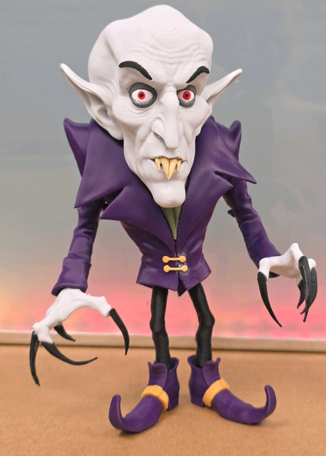 1ft 8in Nonsferatu Dracula 20" 6 walls will be 260% pic is 9 inches 3dCurioPrints 3dcurioprints.com New 169.99 