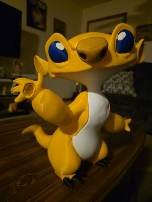 1ft 3in 15" Sparky w/ antlers over 21" from Lilo and stitch must glue antlers on 200%
